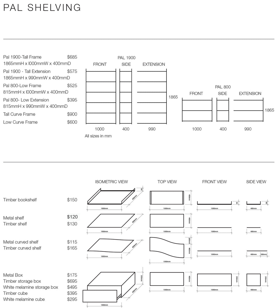 PAL Shelving